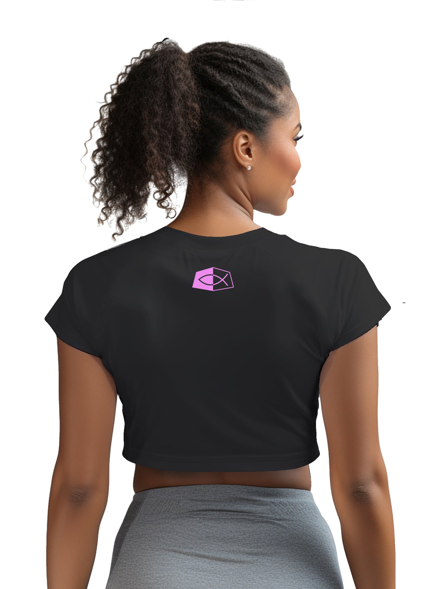 Exodus 20:3 - Women’s Crop Tee