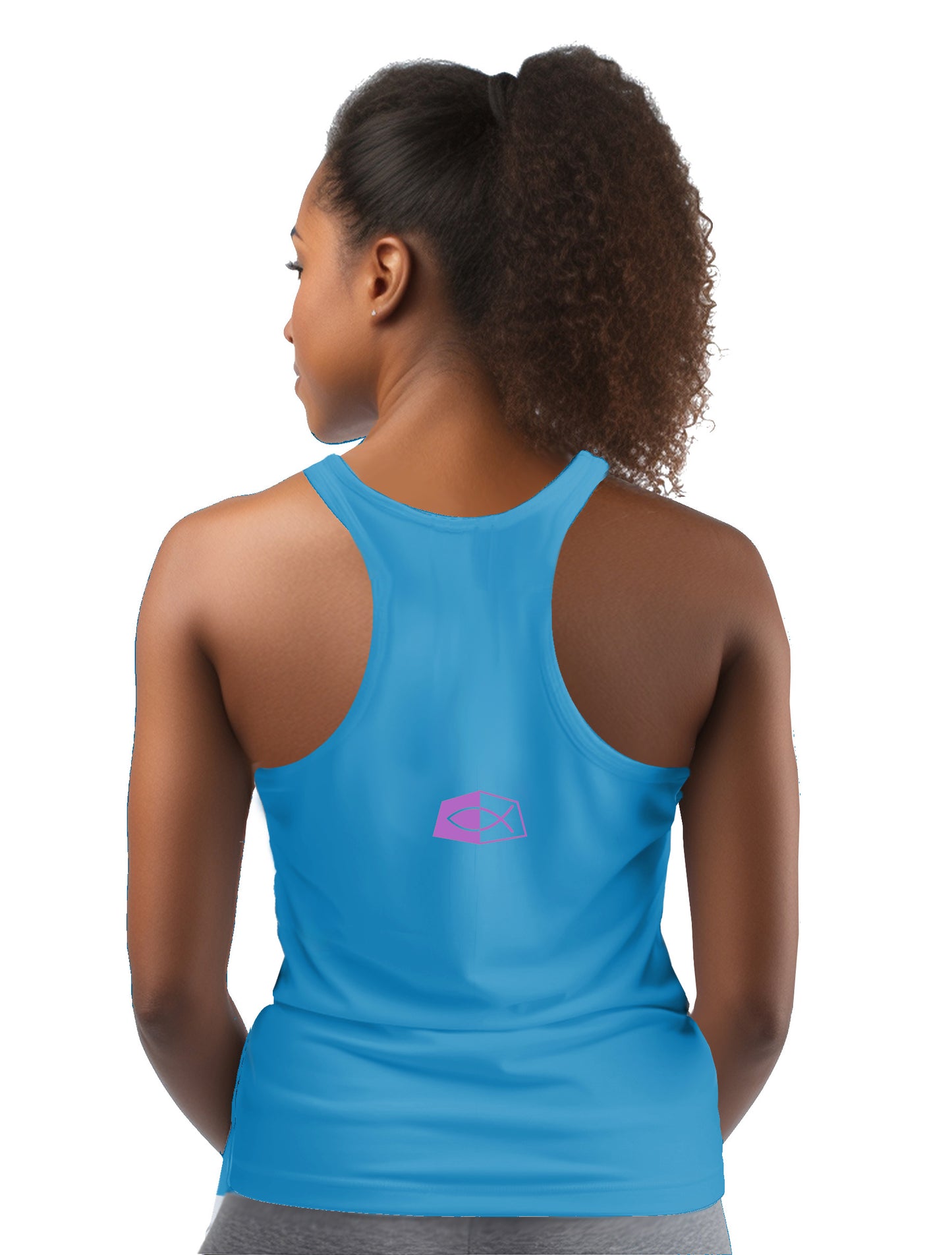 TO GOD BE THE GLORY- -Women's Racerback Tank
