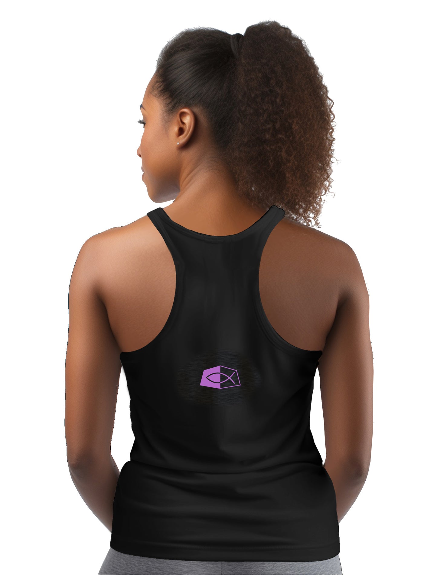 Exodus 20:3 - Women's Racerback Tank Top