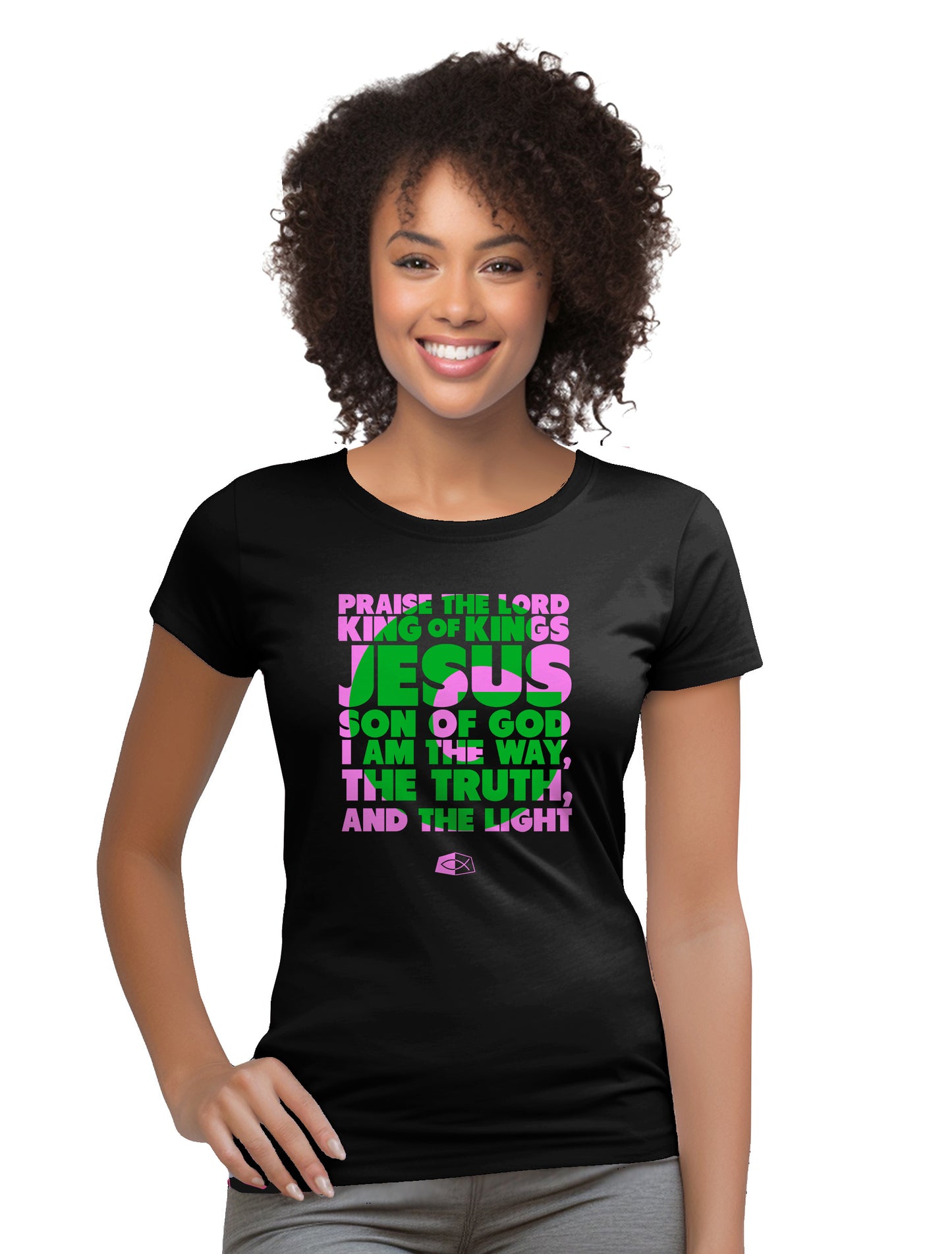 SON OF GOD - Women's short sleeve fitted tee