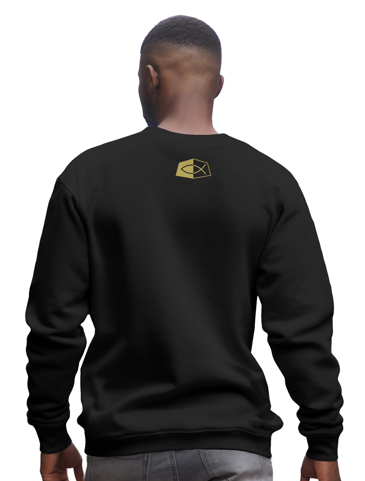 JESUS IS MY STRENGTH 2 Corinthians 12:9- Men's premium sweatshirt