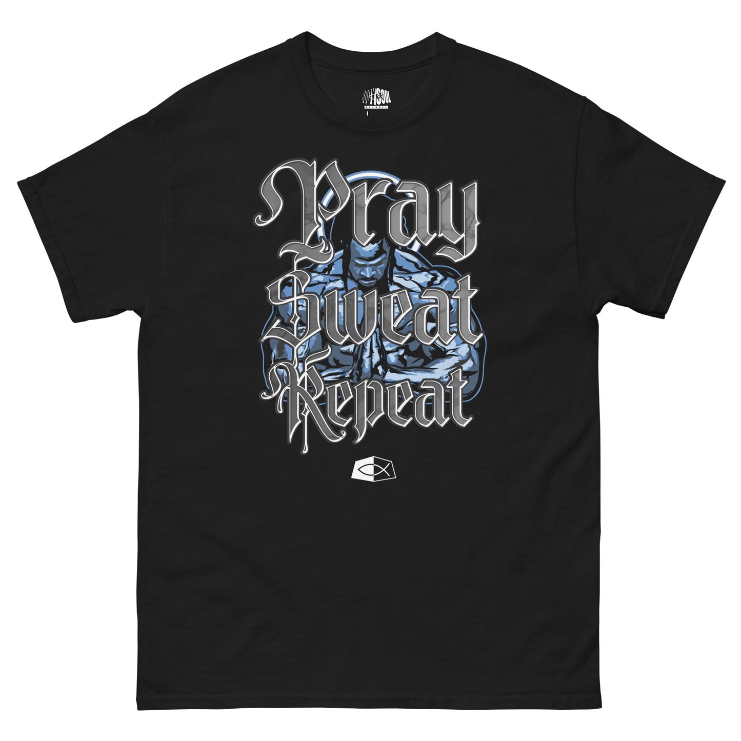 PRAY, SWEAT, REPEAT - Men's classic tee