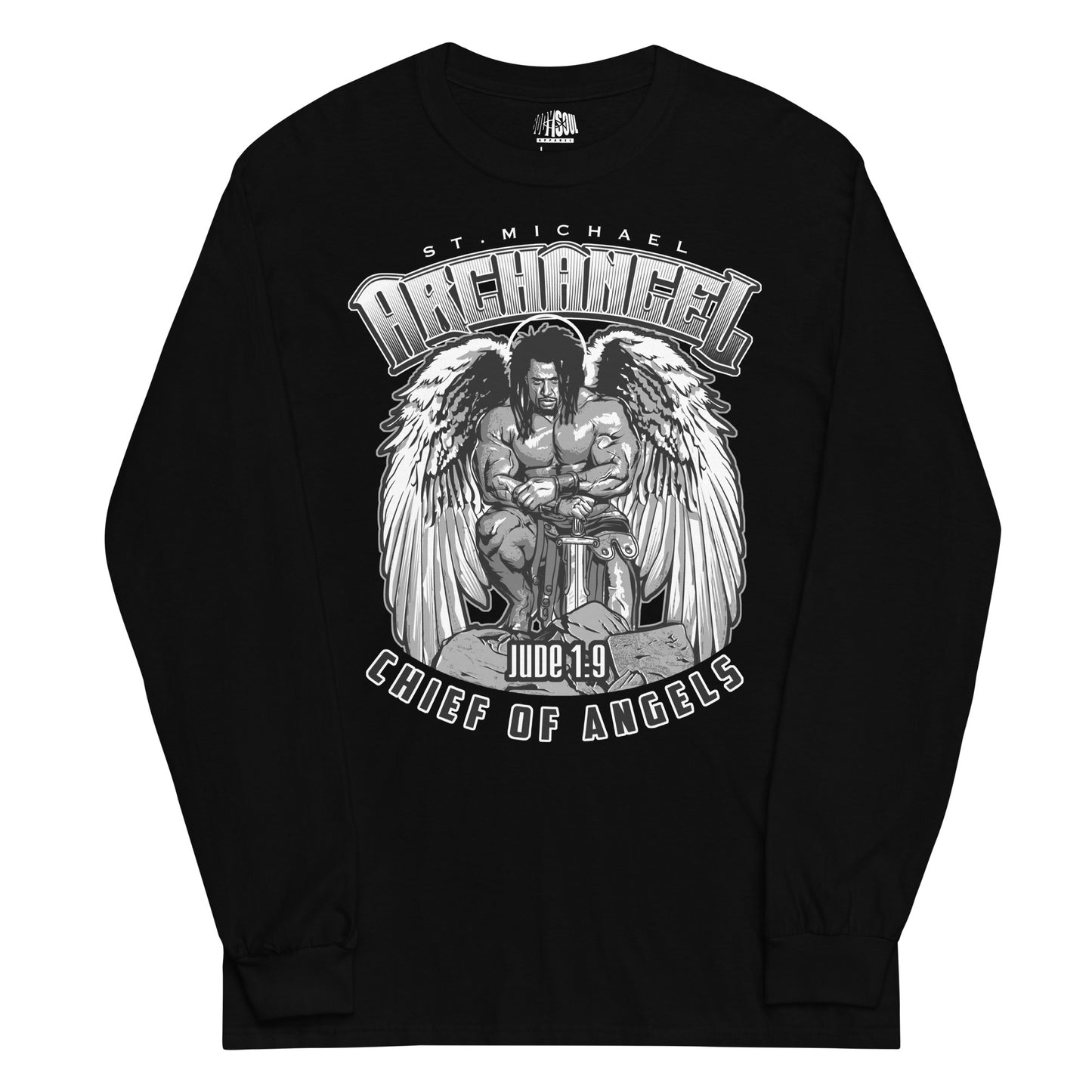 ST. MICHAEL /ARCHANGEL Jude 1:9 - Men’s Long Sleeve Shirt