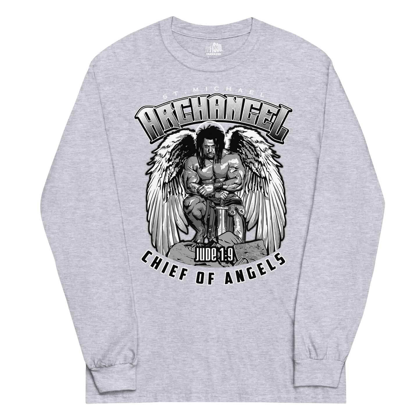 ST. MICHAEL /ARCHANGEL Jude 1:9 - Men’s Long Sleeve Shirt