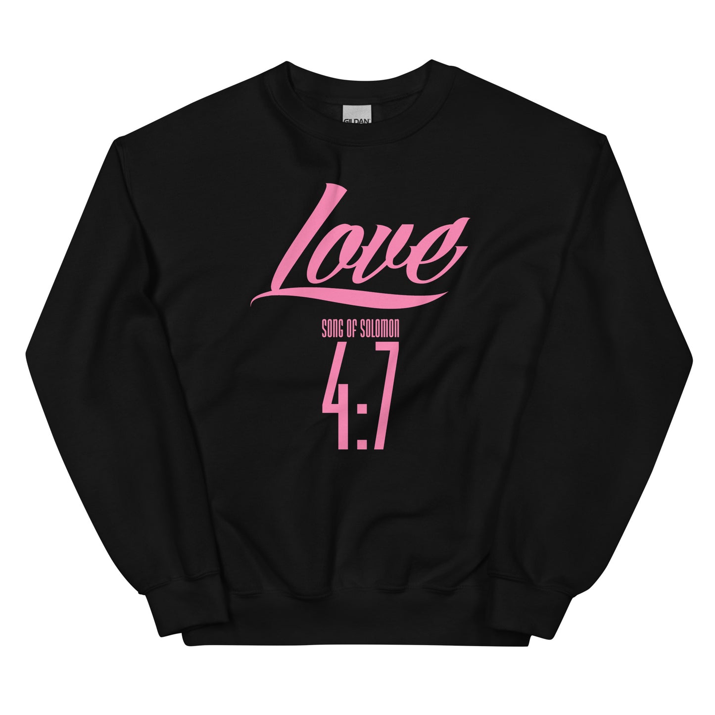 Love Song of Solomon 4:7:- Women’s premium Unisex sweatshirt