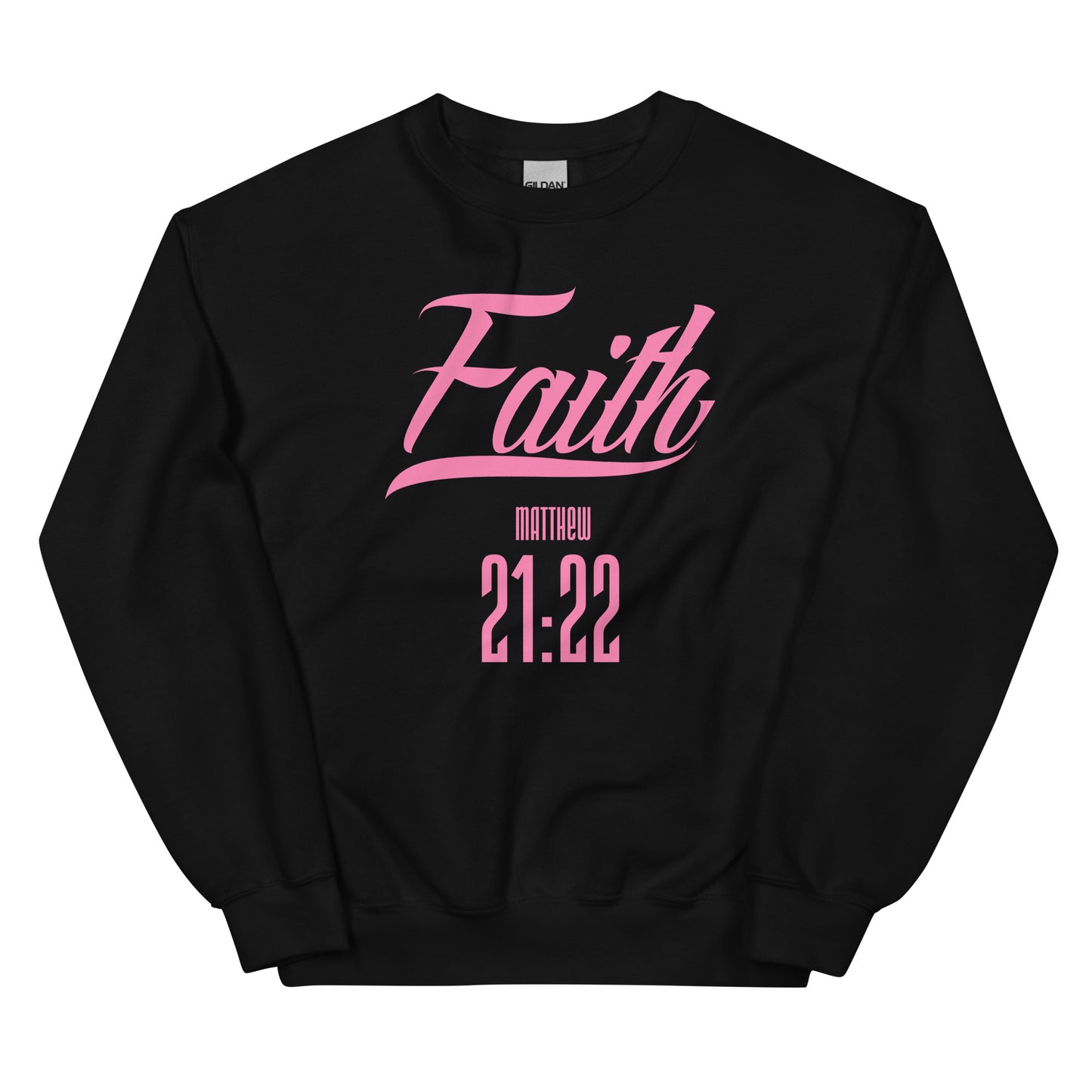 FAITH Matthew 21:22- Women’s premium Unisex sweatshirt