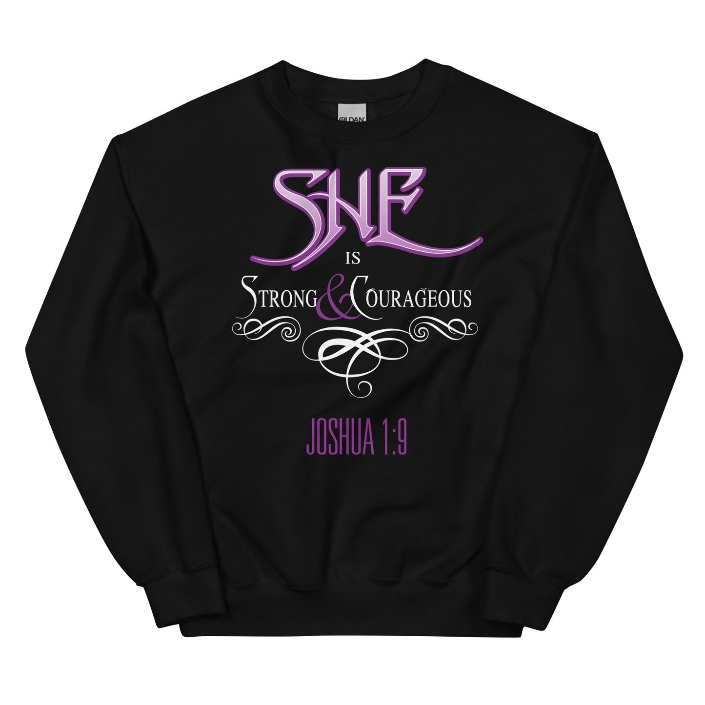 SHE JOSHUA 1:9 - Women's Premium Unisex Sweatshirt