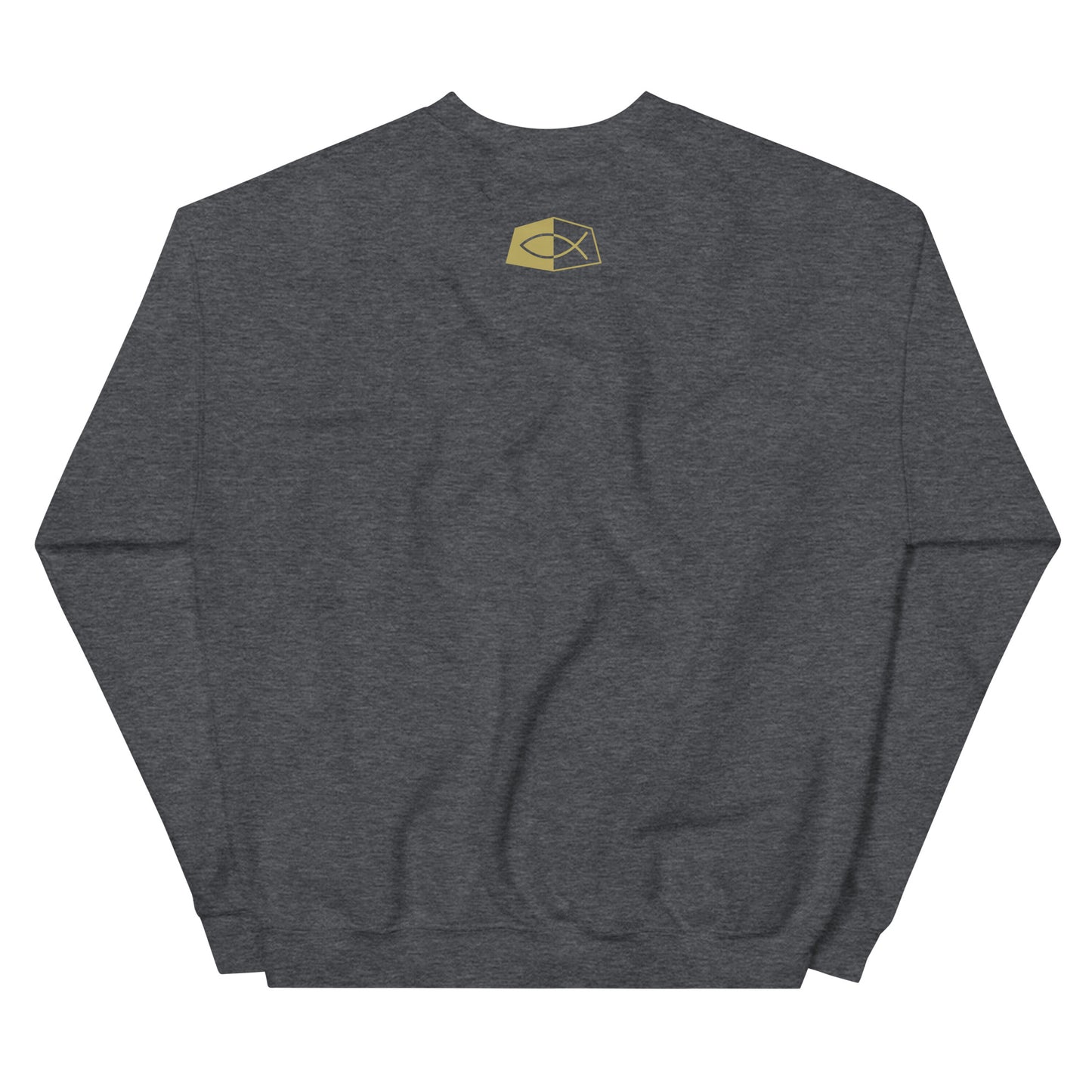JESUS/ KING OF KINGS 2 CORINTHIANS 2:9- Men's premium sweatshirt