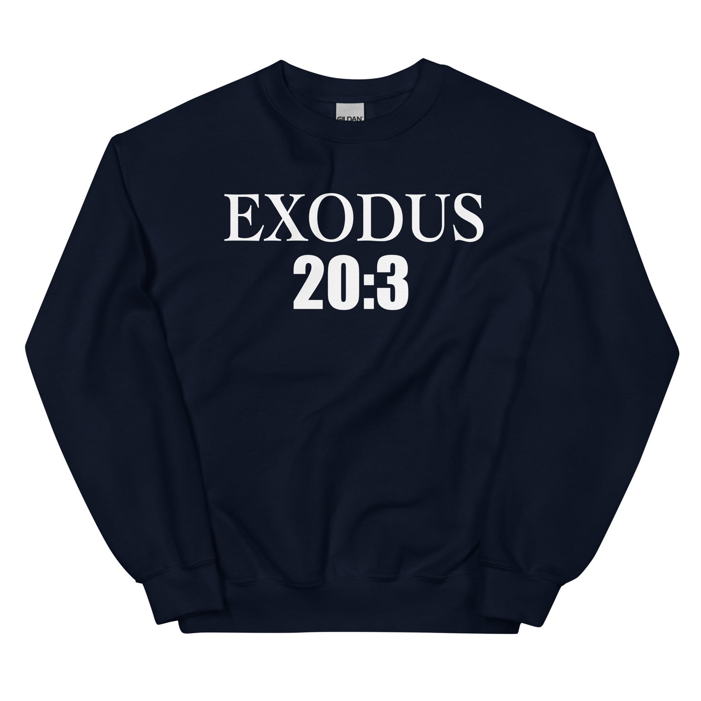 EXODUS 20:3- Men's premium sweatshirt