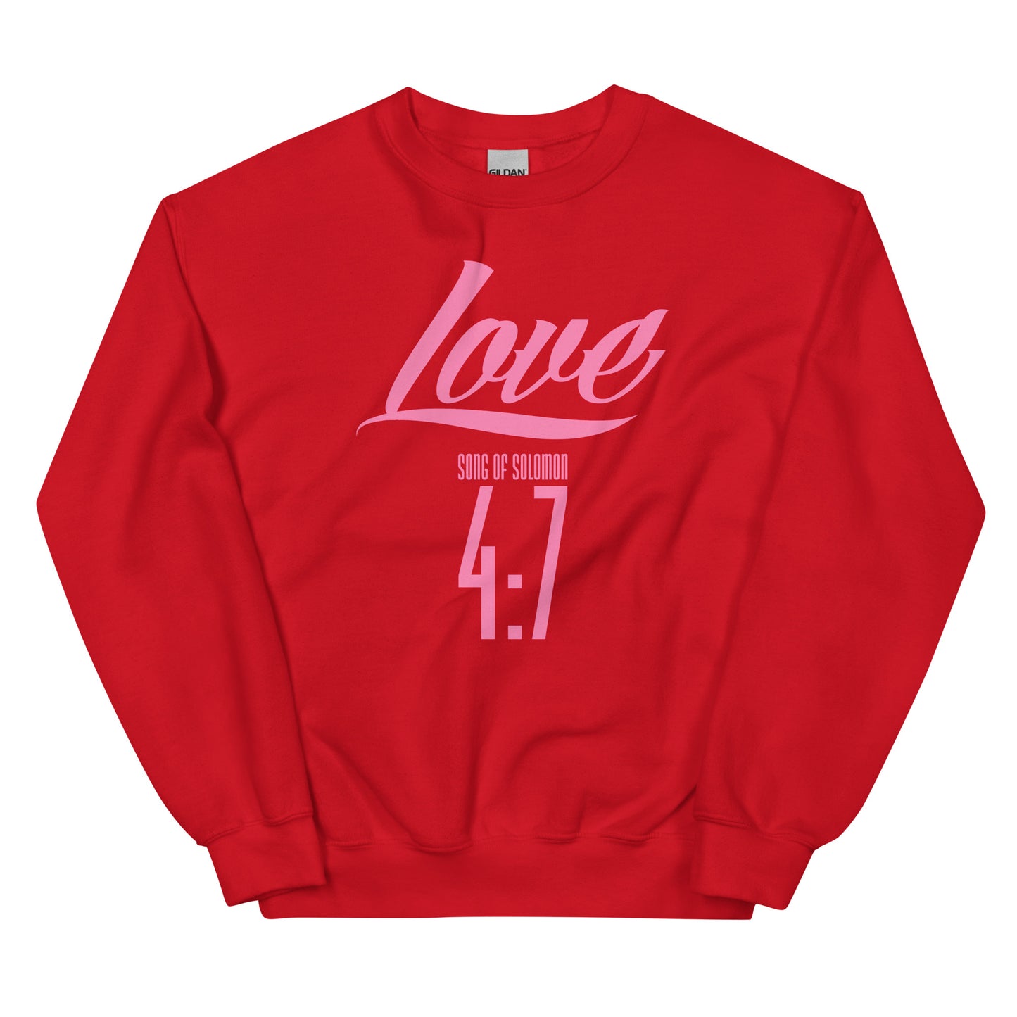 Love Song of Solomon 4:7:- Women’s premium Unisex sweatshirt