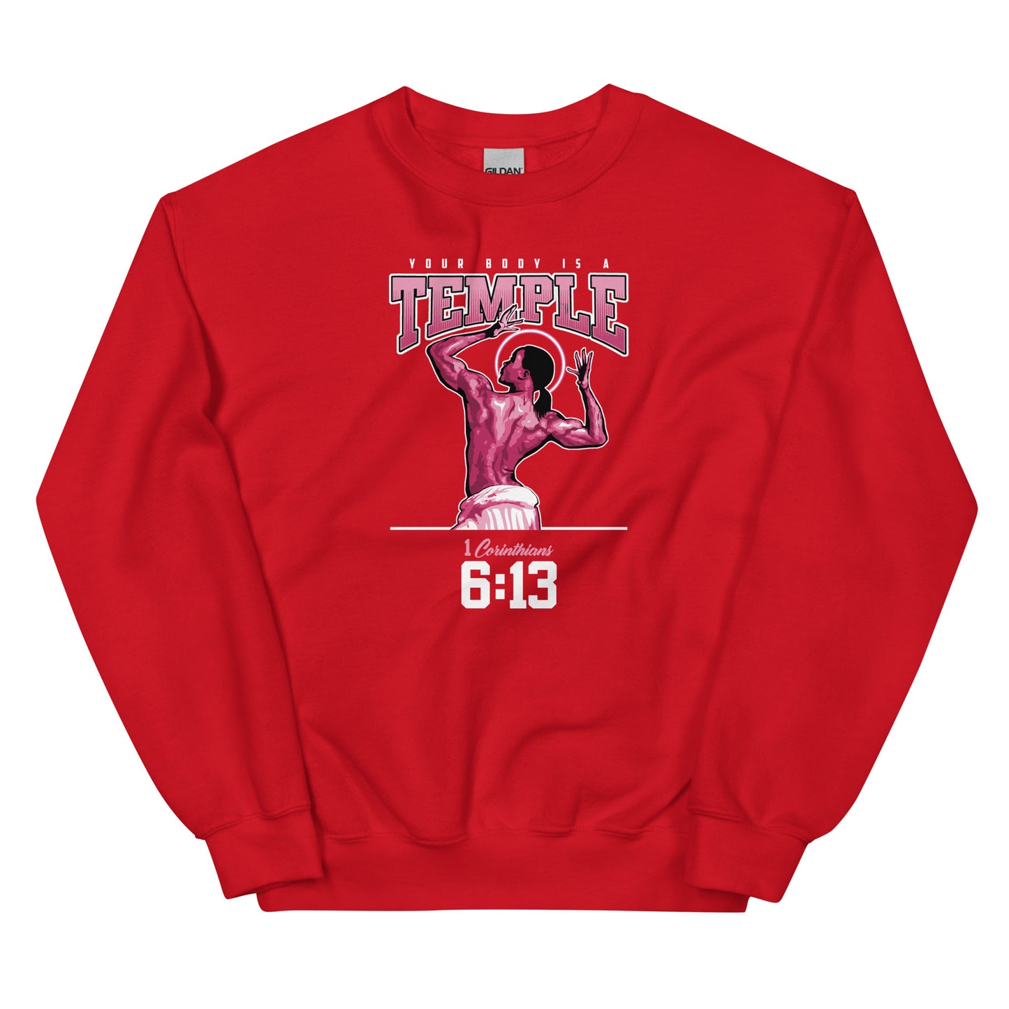 Temple 2Corinthians 6:13- Women’s premium Unisex sweatshirt