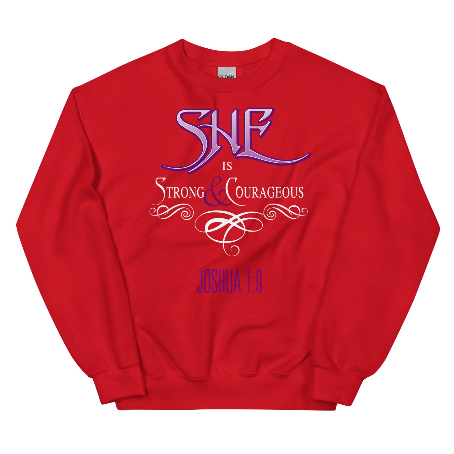 SHE JOSHUA 1:9 - Women's Premium Unisex Sweatshirt