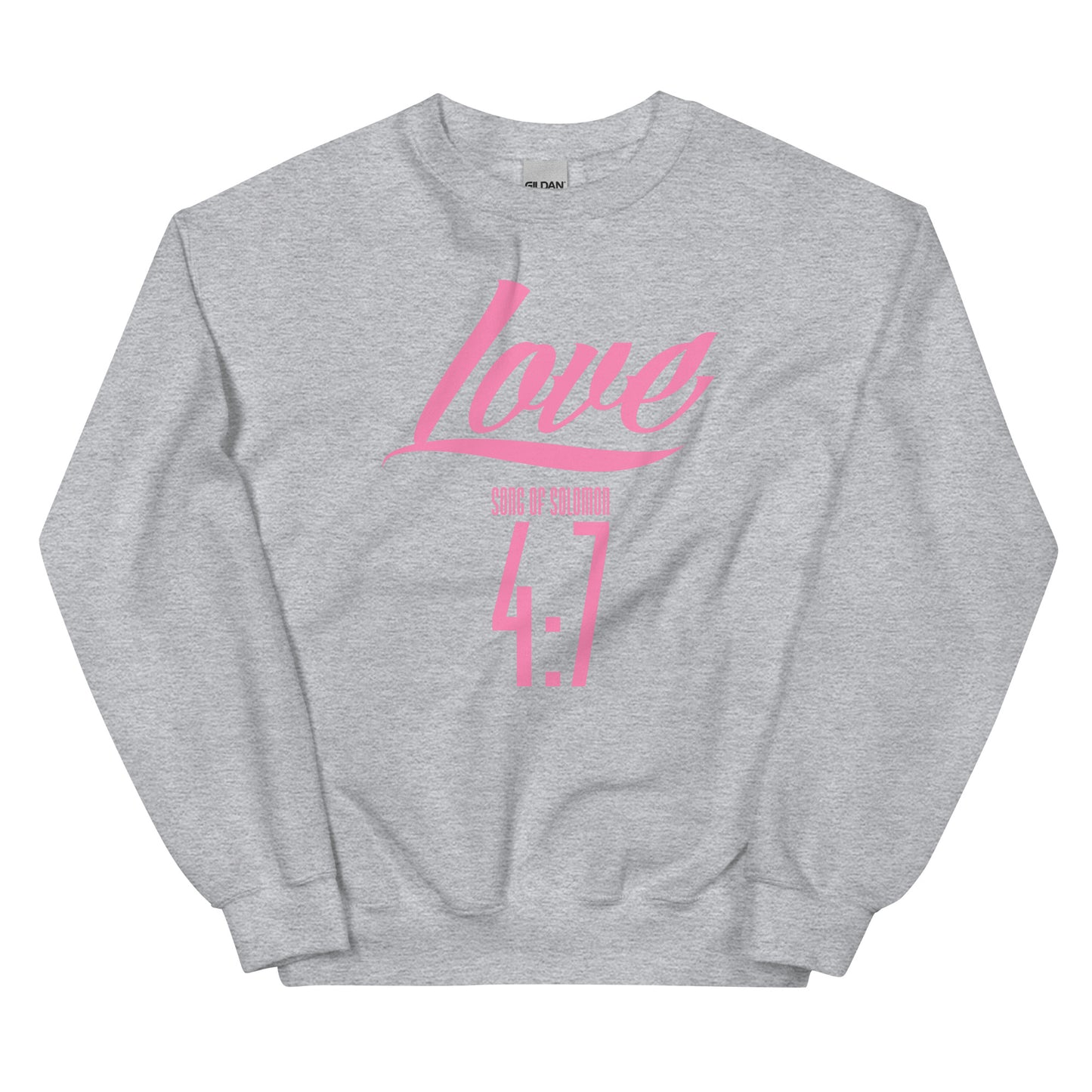 Love Song of Solomon 4:7:- Women’s premium Unisex sweatshirt