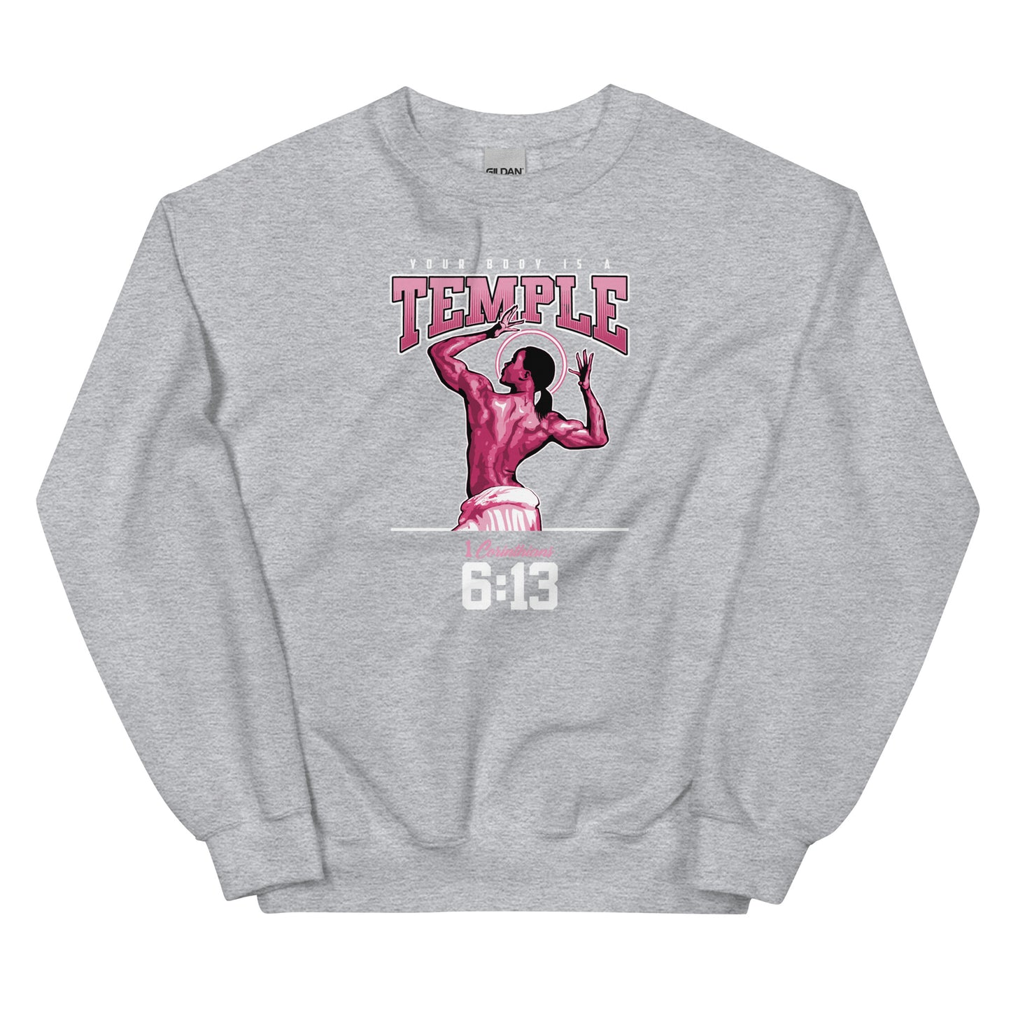 Temple 2Corinthians 6:13- Women’s premium Unisex sweatshirt