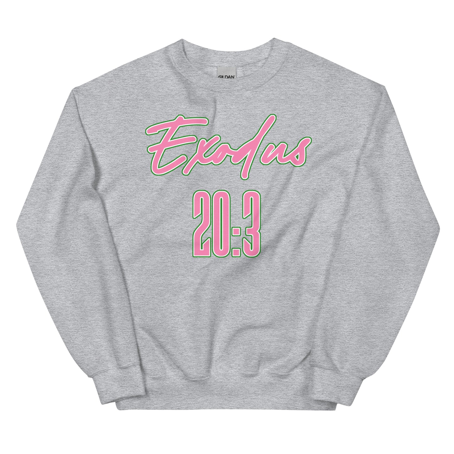 Exodus 20:3- Women’s premium Unisex sweatshirt