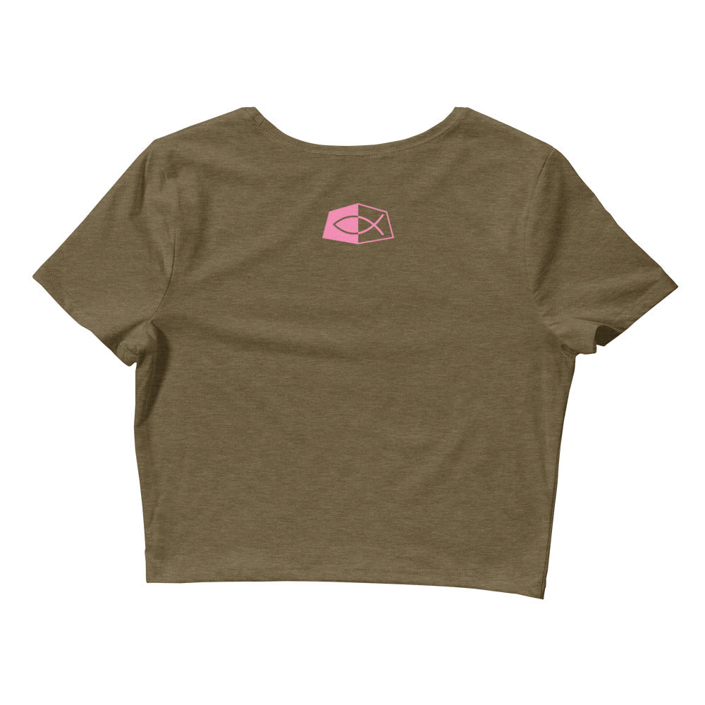 Faith Mathew 21:22- Women’s Crop Tee
