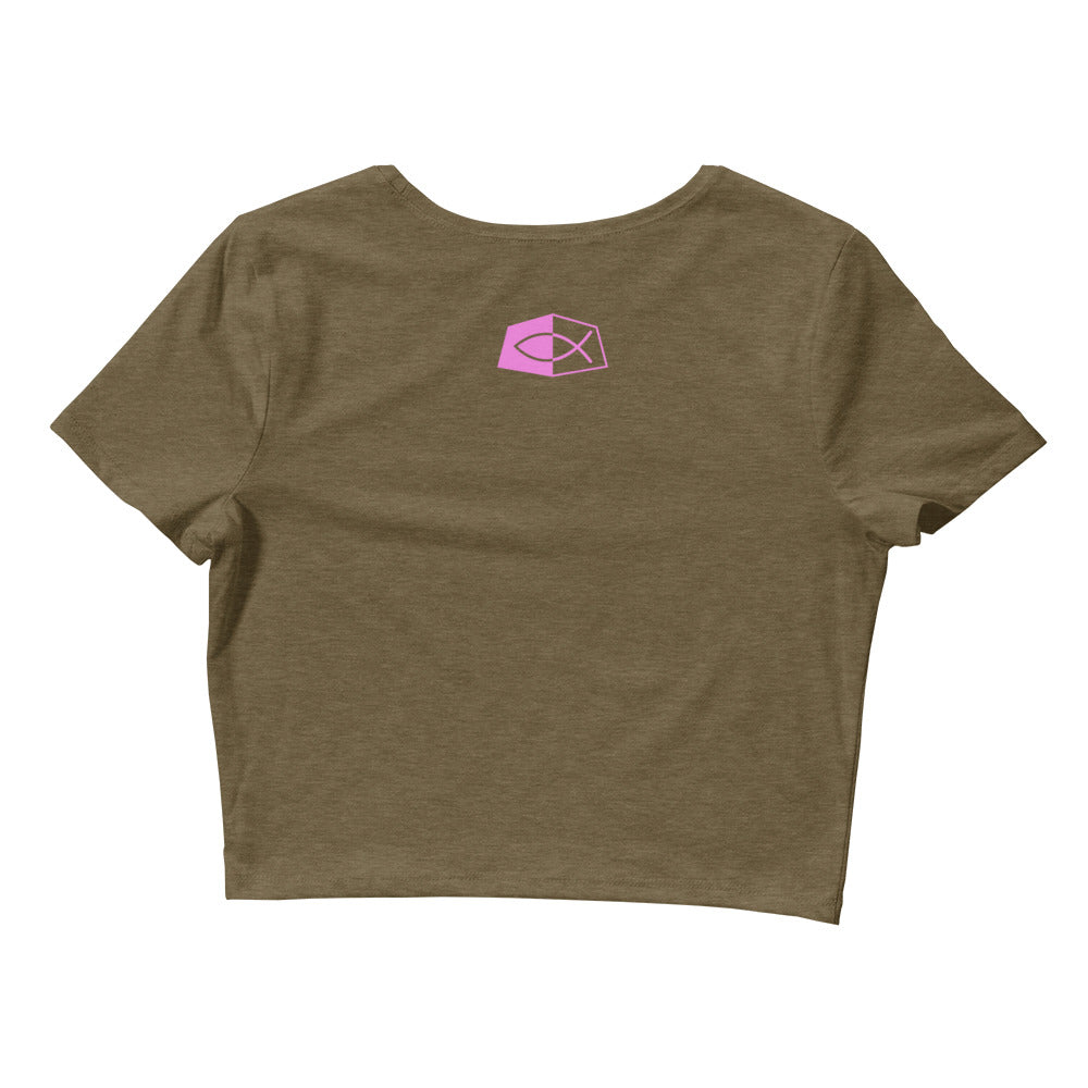 Exodus 20:3 - Women’s Crop Tee