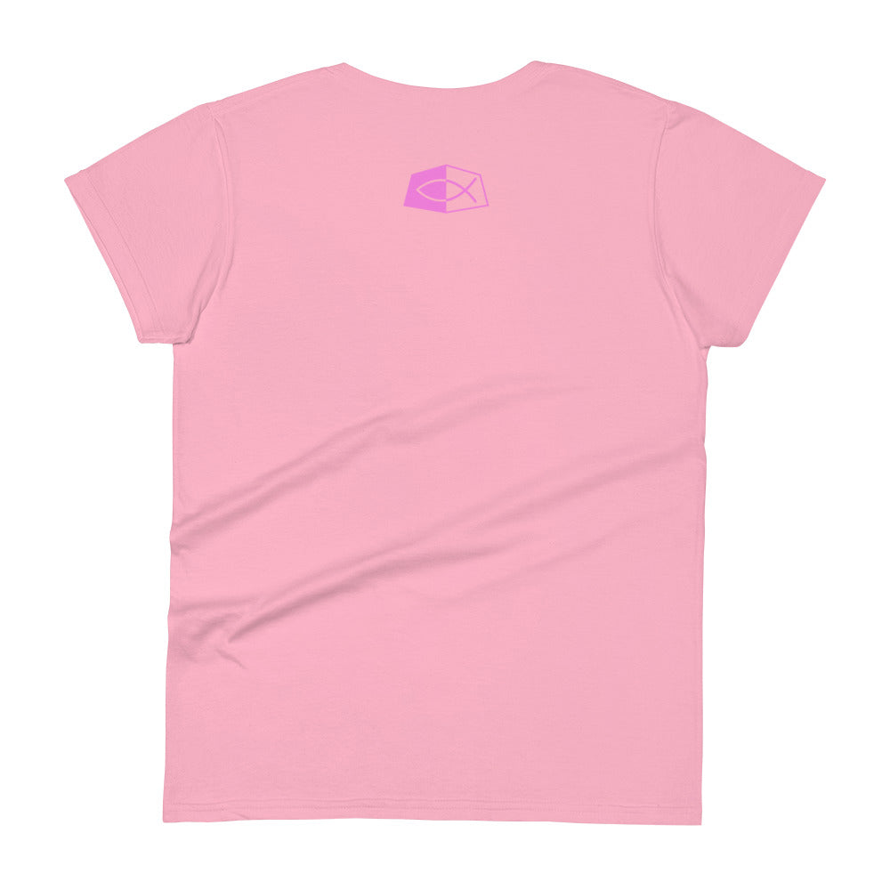 SON OF GOD - Women's short sleeve fitted tee