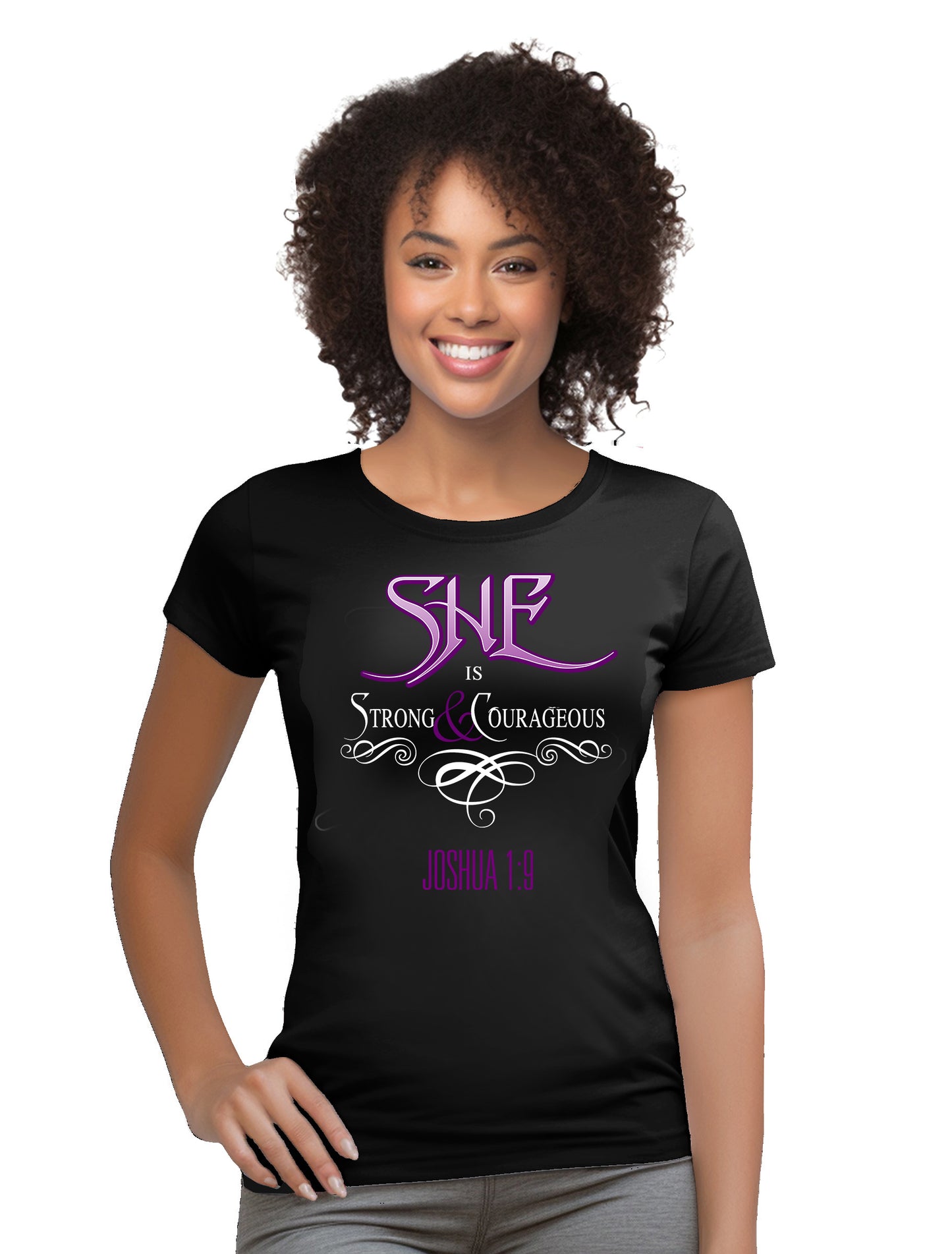 SHE JOSHUA 1-9 - Women's short sleeve fitted tee