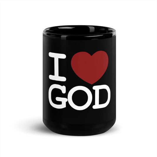 I LOVE GOD - Ceramic mug