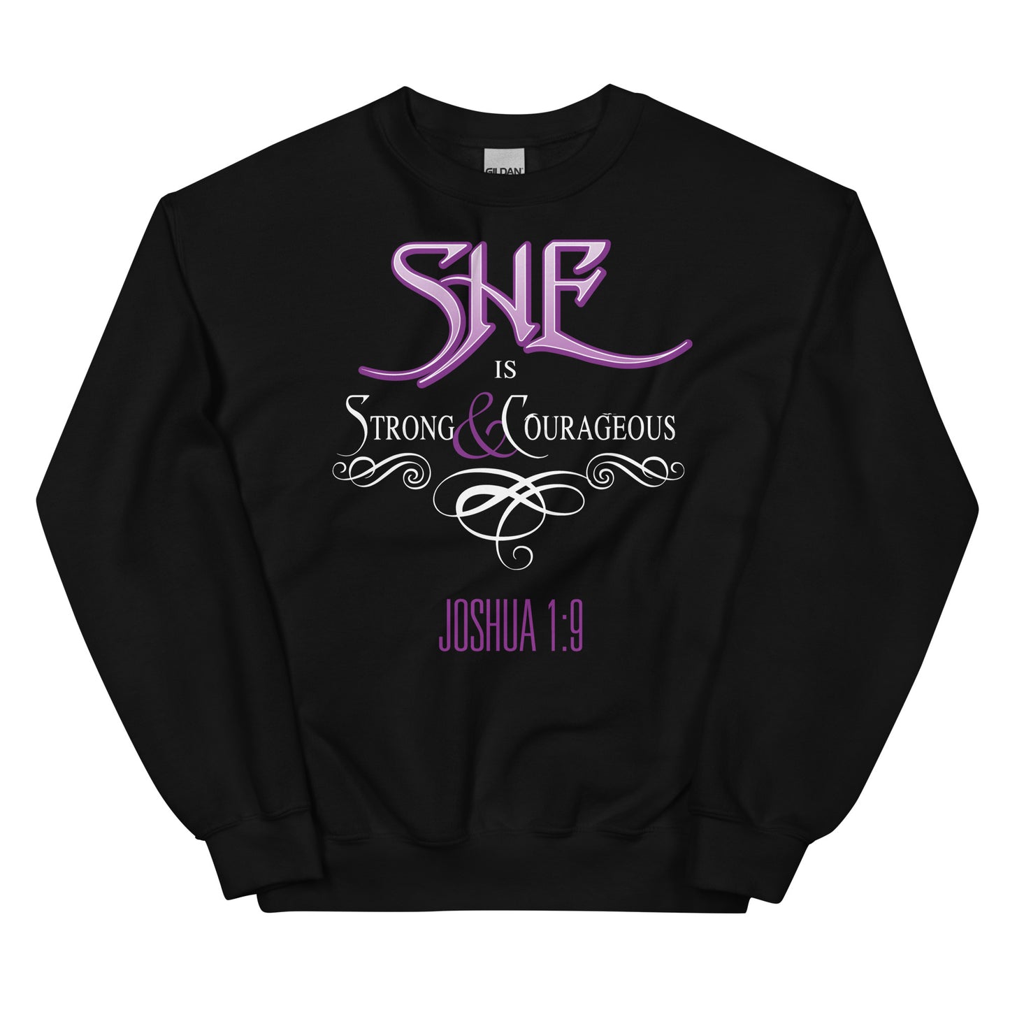 SHE    JOSHUA 1:9  - Women's Premium Unisex Sweatshirt