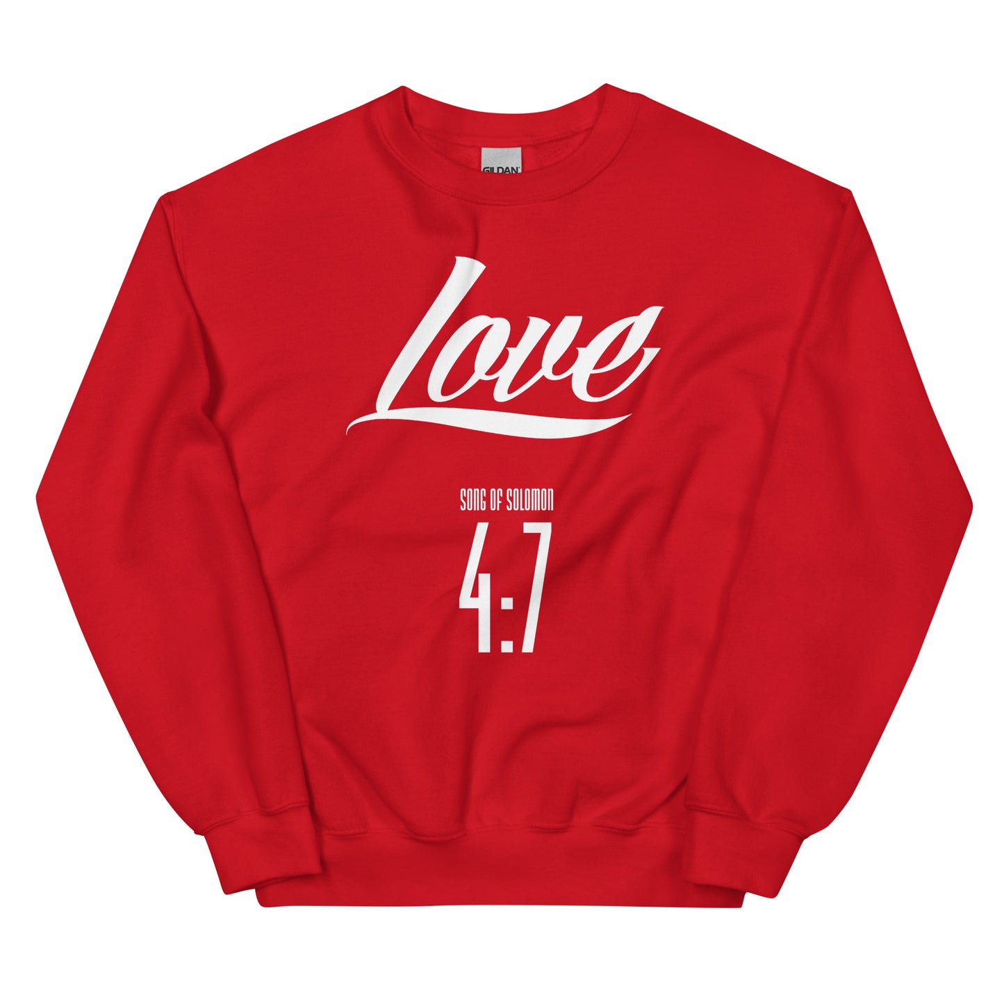 Love     Song of Solomon 4:7- Women’s premium Unisex sweatshirt