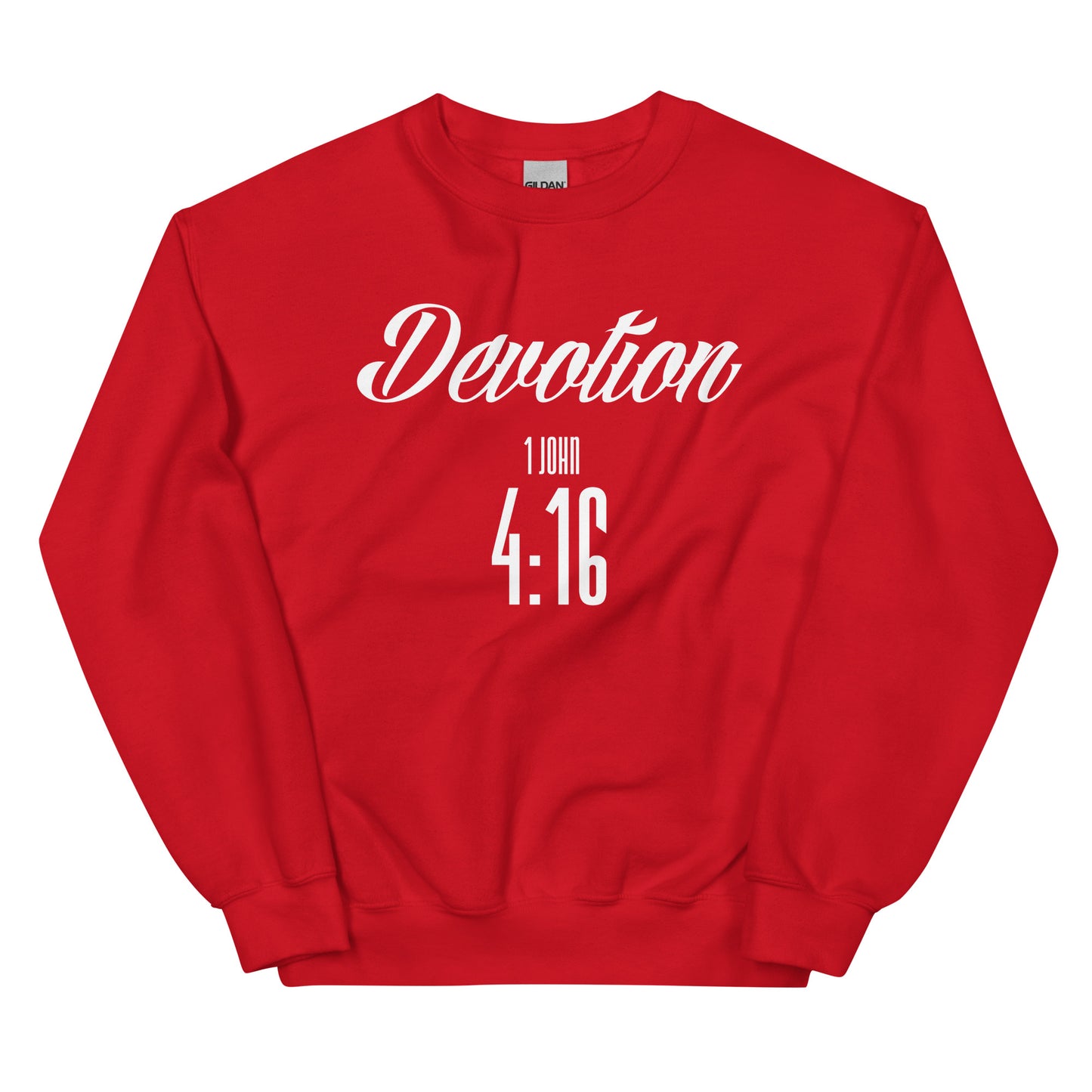 DEVOTION 1 John 4:16- Women’s premium Unisex sweatshirt