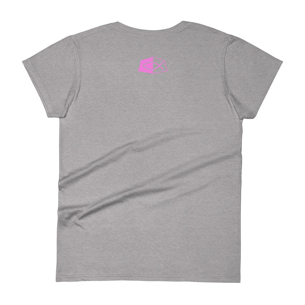 TO GOD BE THE GLORY - Women's short sleeve fitted tee